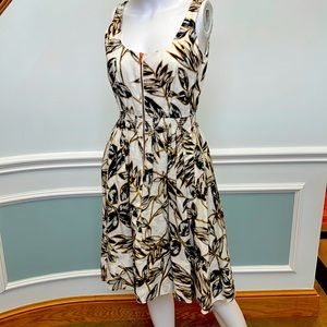 Summer vacation dress size 4 ,linen